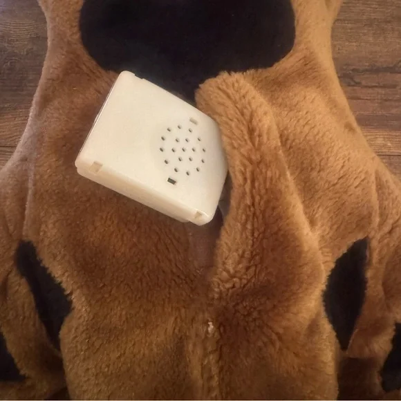 Scooby Doo Cartoon Network 2000 Jumbo Talking Plush Play By Play Flat Laying‎ - Picture 9 of 11